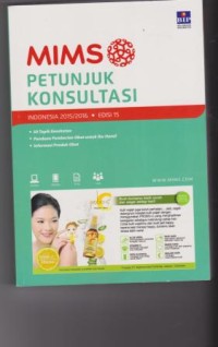 Image of MIMS Petunjuk Konsultasi Edisi 15 2015/2016