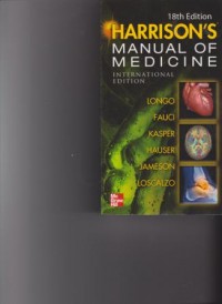 Image of Harrison's Manual of Medicine 18th Edition