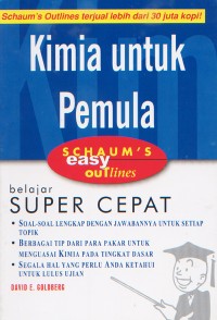 Kimia untuk Pemula; Schaum's easy outlines