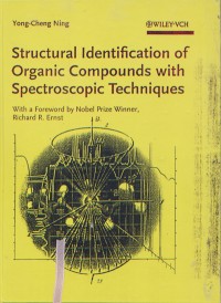 Structural Identification of Organic Compounds with Spectroscopic Techniques