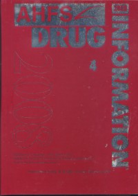 Image of AHFS Drug Information 2008 4