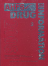 Image of AHFS Drug Information 2008 3