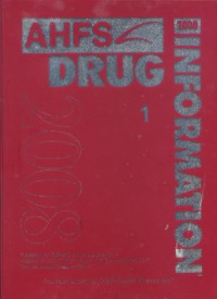 Image of AHFS Drug Information 2008 1