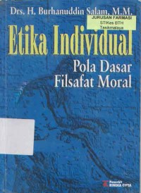Image of Etika Individual; Pola Dasar Filsafat Moral