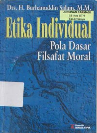 Etika Individual; Pola Dasar Filsafat Moral