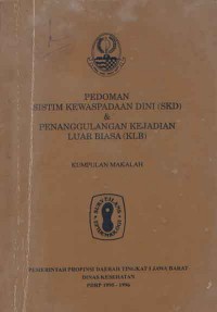 Image of Pedoman Sistim Kewaspadaan Dini (SKD) dan Penanggulangan Kejadian Luar Biasa (KLB)
