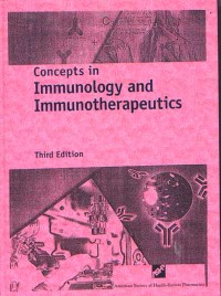Image of Concepts In Immunology and Immunotherapeutics Third Edition