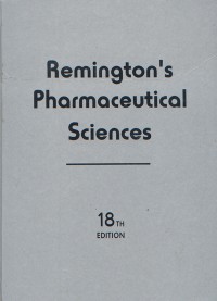 Remington's Pharmaceutical Science 18th Edition 2