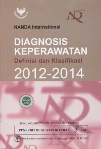 Image of Diagnosis Keperawatan Definisi dan Klasifikasi 2012-2014