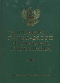 Image of Suplemen II FARMAKOPE HERBAL INDONESIA Edisi I 2011