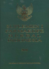 Image of Suplemen I FARMAKOPE HERBAL INDONESIA 2010