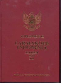 Image of Suplemen II FARMAKOPE INDONESIA Edisi IV 2010