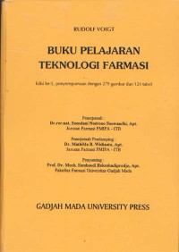 Image of Buku Pelajaran Teknologi Farmasi