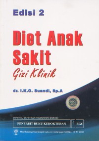 Diet Anak Sakit Gizi Klinik Edisi 2