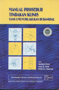 Image of Manual Prosedur Tindakan Klinis yang Umum dilakukan di BAngsal