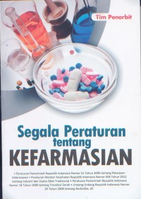 Segala Peraturan tentang Kefarmasian