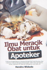 Ilmu Meracik Obat untuk Apoteker