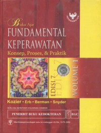 Buku Ajar Fundamental Keperawatan; Konsep, Proses dan Praktik Volume 1 Edisi 7