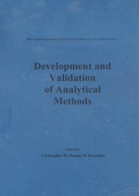 Image of Development and Validation of Analytical Methods