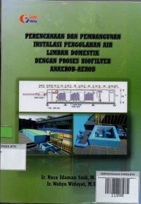 Perencanaan dan Pembangunan Instalasi Pengolahan Air Limbah Domestik dengan Proses Biofilter Anaerob-Aerob