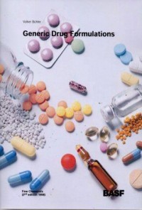 Generic Drug Formulations Second Edition