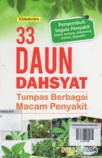 33 Daun Dahsyat Tumpas Berbagai Macam Penyakit