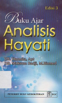 Buku Ajar Analisis Hayati