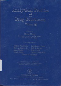 Image of Analytical Profiles Of Drug Substances: Volume 15