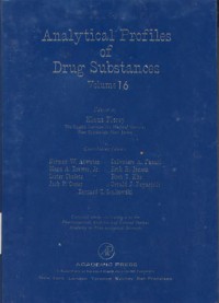 Image of Analytical Profiles Of Drug Substances: Volume 16