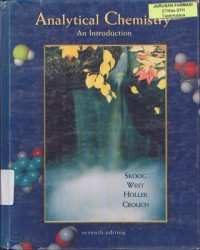 Image of Analytical Chemistry: An introduction Seventh Edition