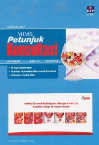 Image of MIMS: Petunjuk Konsultasi Edisi 13 2013/2014