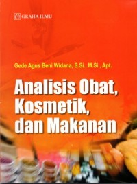 Analisis Obat, Kosmetik, dan Makanan