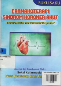 Buku Saku Farmakoterapi Sindrom Koroner Akut