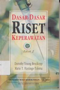 Image of Dasar-dasar Riset Keperawatan