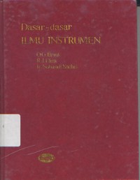 Image of Dasar-dasar Ilmu Instrumen