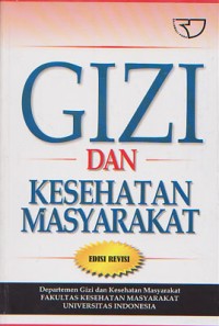 Gizi dan Kesehatan Masyarakat