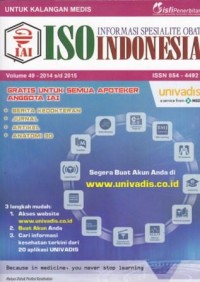 ISO Indonesia (Informasi Spesialite Obat) Vol. 49-2014 s/d 2015