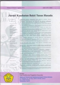 Jurnal Kesehatan Bakti Tunas Husada Vol. 10 No. 1 Februari 2013