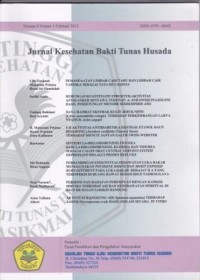 Image of Jurnal Kesehatan Bakti Tunas Husada Vol. 8 No. 1 Februari 2012