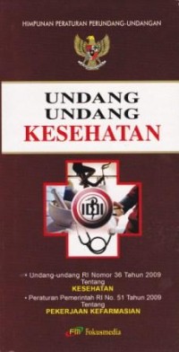 Image of Undang-Undang Kesehatan