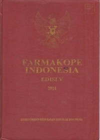 Farmakope Indonesia Edisi V 2014 Buku I