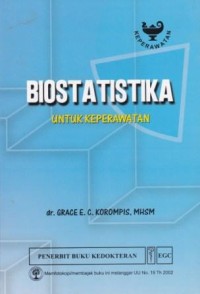 Image of Biostatistika untuk Keperawatan