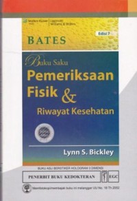 Image of Buku Saku Pemeriksaan Fisik dan Riwayat Kesehatan Edisi 7
