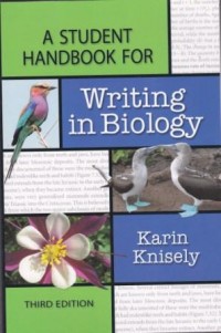 Image of A Student Handbook for Writing in Biology Third Edition