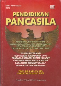 Image of Pendidikan Pancasila (Kaelan)
