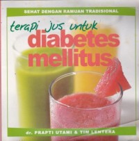 Terapi Jus untuk Diabetes Mellitus