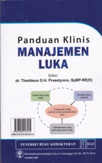 Panduan Klinis Manajemen Luka