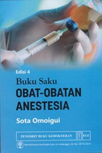 Buku Saku Obat-obatan dan Anestesia Edisi 4