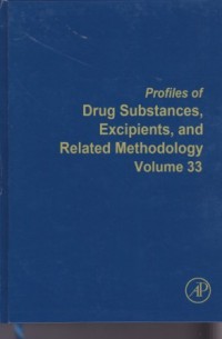 Image of Profiles of Drug Substances, Excipients, and Related Methodology: Volume 33
