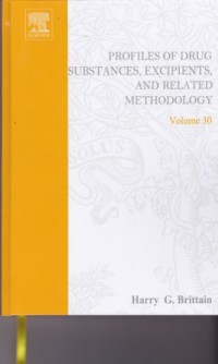 Image of Profiles of Drug Substances, Excipients, and Related Methodology: Volume 30